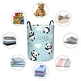 thumbnail image 6 of Balery Cute Panda Bear Round Laundry Basket with Handles Waterproof Freestanding Laundry Hamper for Clothes Toys in the Dorm and Family-Medium, 6 of 8