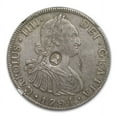 thumbnail image 2 of (1797-99) G. Britain Silver Dollar on Bolivia 8 Reales AU-50 NGC, 2 of 3