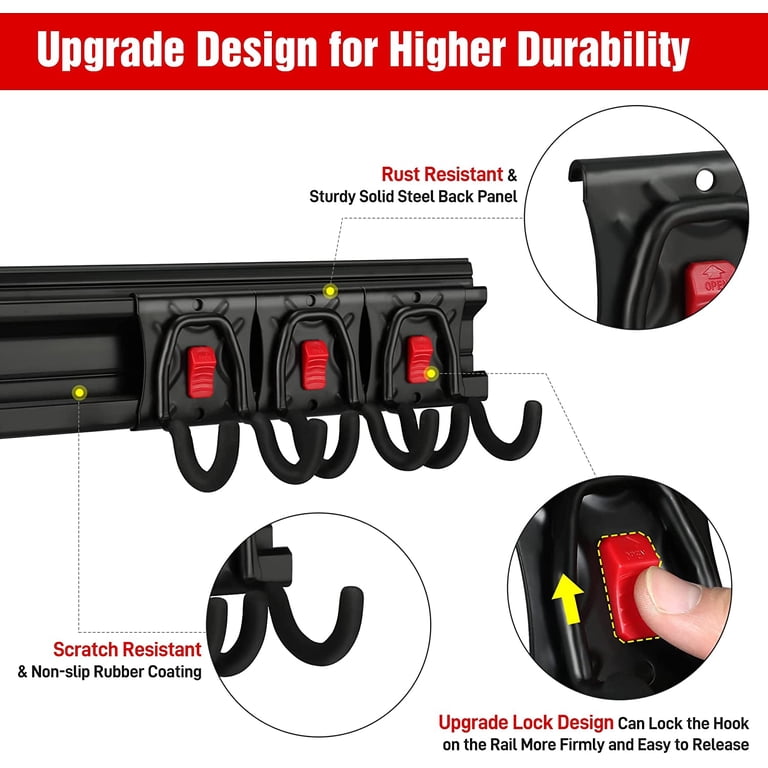 WORKPRO 64 Inch Garage Tool Organizer Wall Mount photo 4