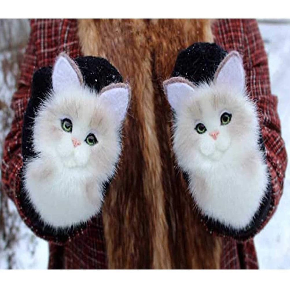 hand knitted pet gloves