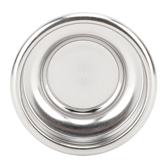 Coffee Filter Basket,Easy to Clean Stainless Steel Coffee Filter Basket High Filtration Accuracy Coffee Machine Portafilter Filter Basket
