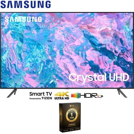 Samsung UN85CU7000 85 inch Crystal UHD 4K Smart TV (2023) with 1 Year Warranty