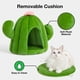 thumbnail image 4 of Cama para Gatos VETRESKA Cactus para Gatos de Interior con Cojín Removible, 4 of 8