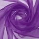 thumbnail image 1 of Tela de tul de organza Uxcell, cristalina y sedosa para mantel de bricolaje, púrpura oscuro, 1 of 7
