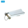 thumbnail image 3 of Unique Bargains 2.2 Inch Replacement Hooks Latch, Metal Towing Receiver Hitch, Silver, 3 Pack, 3 of 6