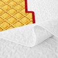 thumbnail image 5 of Erosebridal Initial Y Letter Boys Girls Bed Spread Queen, Ice Cream Baseball Queen Coverlet Set, Blue, 3pcs, 5 of 7