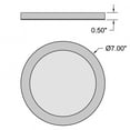 thumbnail image 3 of Access Lighting LED Flush Mount in Chrome Color, 3 of 4