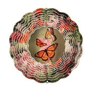 Angle View: True Image Butterfly Wind Spinner