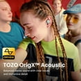 thumbnail image 3 of TOZO A1 Mini Earbuds Wireless Bluetooth Headphones, 32H, AI Noise Cancelling Mic, Stereo Bass, Clear Calls, Lightweight IPX5 Waterproof, App 32EQ, Green, 3 of 10