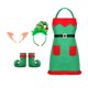 thumbnail image 5 of Delantal navideño de Papá Yuyangstore Disfraz de delantal de elfo, 5 of 8