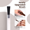 thumbnail image 2 of Beetles Coffee o' Clock Brown Gel Polish, 15ml, HEMA-Free Dark Brown UV LED Formula, 2 of 7