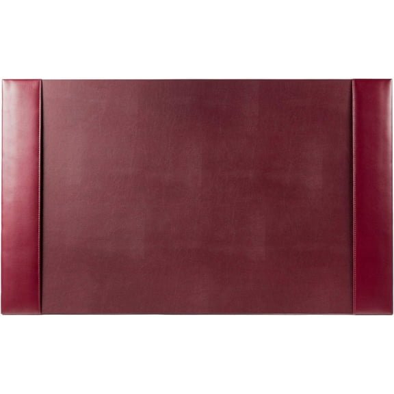 Luxury Leather Desk Pad with Side Rails