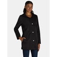 thumbnail image 3 of Time and Tru Women's Lightweight Anorak Jacket with Hood, Sizes XS-2X, 3 of 5