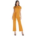 thumbnail image 1 of Palazzo Mostaza con Cinturon Devendi Denim Co. 412-03, 1 of 3