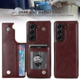 thumbnail image 5 of ETFAST Wallet Leather Phone Case For Samsung Galaxy Z Fold 6 Fold5 Fold4 Fold3 Multi Card Zipper Phone case, 5 of 9