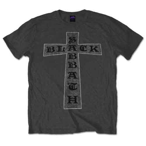 T-Shirt Unisexe Black Sabbath Cross