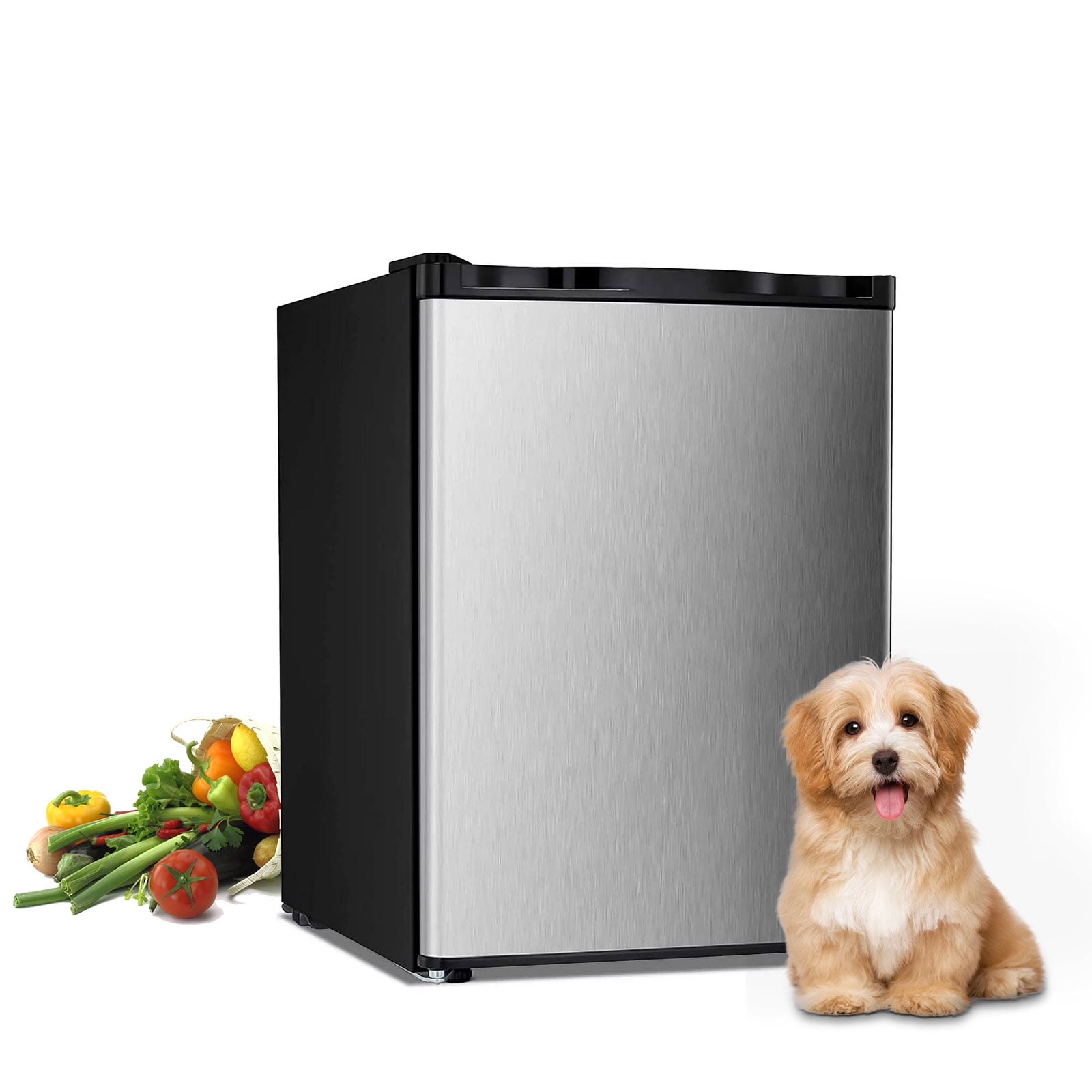 KISSAIR Mini Freezer Countertop, Energy Saving 2.1 Cu.Ft Compact