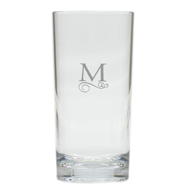 Carved Solutions Tall Cooler Glass Set Of 6-Pi-Flourish-T