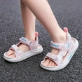 thumbnail image 2 of BYHONG Girls Sandals for Daily Casual Outdoor Wear Durable Design for Comfort and Style Ideal Summer Footwear for Young Girls Affordable Kids’ Sandals All-Day Comfort Pink 10.5, 2 of 9