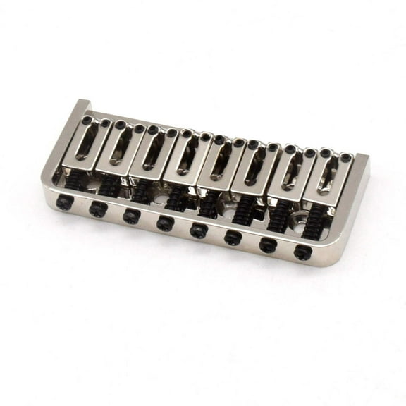 KD By AxLabs 8-String Hardtail Bridge - String-Through-Body, 4-Screw Mount