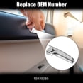 thumbnail image 4 of Unique Bargains Front Right Interior Door Handle Silver Tone Fit for Chevrolet Avalanche 2007-2013 No.15939085, 4 of 7