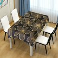 thumbnail image 4 of Yayeee Tablecloths 54" x 54" Rectangle Wrinkle Resistant Party Table Cover, Golden Elegance, 4 of 8