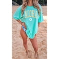 thumbnail image 2 of Aloha Hibiscus Graphic Tee - Oversized T-Shirt, 2 of 6