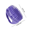thumbnail image 4 of Scalp Massager Hair Washing Brush – Soft TPEE Bristles, Wet & Dry Use, Ergonomic Handheld Scrubber for Shower, Protects Nails, Relieves Tension, Quick-Dry Travel Essential, 4 of 10