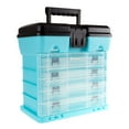 thumbnail image 6 of Stalwart Small Parts Organizer for Hardware, Tackle, or Crafts, Light Blue, 6 of 7