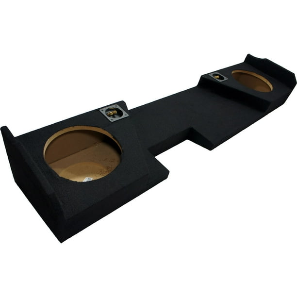 2014 UP Chevy Silverado Double Cab Truck Dual 10" Sub Box Subwoofer