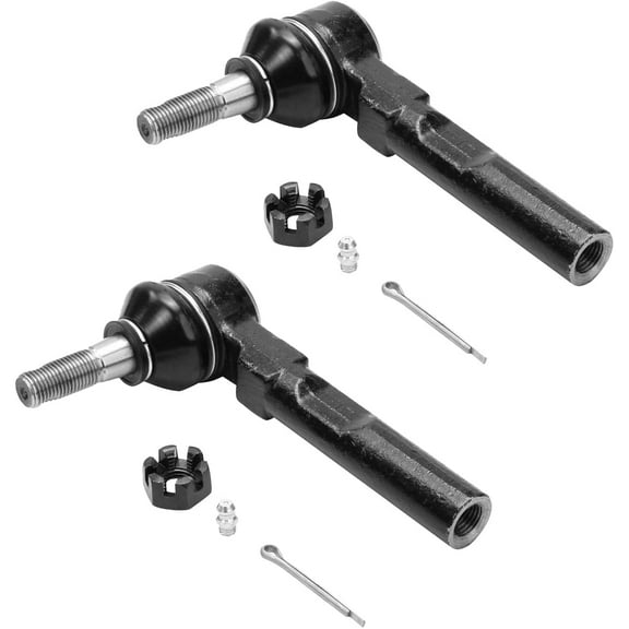 Detroit Axle - Front Outer Tie Rod Ends Replacement for Chevrolet Express GMC Savana 1500 2500 Fits select: 2003-2009 CHEVROLET EXPRESS G1500, 2012 CHEVROLET EXPRESS G1500 LT