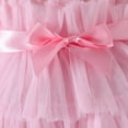 thumbnail image 6 of WOYY Girls Sleeveless Strap Tiered Tulle Dress Summer Party Princess Dress, Sizes 6M-3T, 6 of 7