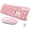 Pink, variant on Wireless And Mouse Combo - Cute Colorful  Retro Typewriter With 2.4ghz Plug & Play For Windows 11/10/7 Laptop Pc (green)