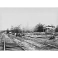 thumbnail image 2 of OSullivan, Timothy H 32x25 White Modern Wood Framed Museum Art Print Titled - Appomattox Station-Virginia, 2 of 4