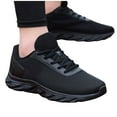 thumbnail image 3 of NOLDARES Men's Casual Dress Shoes Fashion Mesh Business Walking Work Sneakers Comfortable Lightweight(Black,10.5), 3 of 7