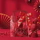 thumbnail image 3 of Bolsa de regalo transparente de Año Nuevo 2024 Caja de regalo portátil de tamaño pequeño de tacto lujoso Embalaje rojo para la reunión anual de Año Nuevo, 3 of 5