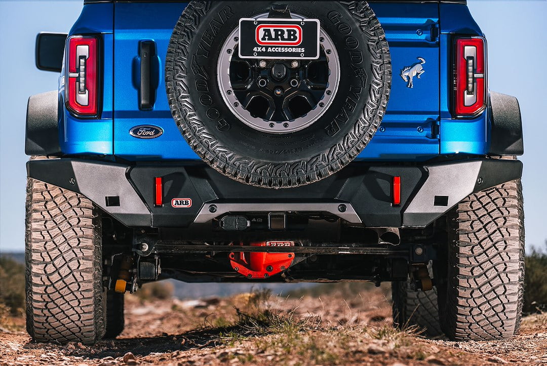 Arb 4X4 Accessories 5680010 Rear Bumper Fits 21 Bronco Fits select: 2021,2023 FORD BRONCO BASE/BIG BEND/BLACK DIAMOND/OUTER BANKS
