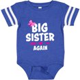 thumbnail image 3 of Inktastic Big Sister Again with Bow and Arrow Girls Baby Bodysuit, 3 of 5
