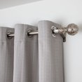 thumbnail image 2 of Gouchee Home Neptune Rideaux Opaques Gris 54"x96", 2 of 3
