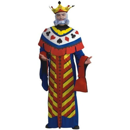 PLAYING CARD KING ADULT LG
