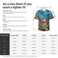 thumbnail image 6 of Lsque Sea World pattern Hawaiian Shirt for Men, Unisex Summer Beach Casual Short Sleeve Button Down Shirts-XX-Large, 6 of 9
