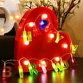 thumbnail image 5 of TORCHSTAR 5.1ft LED Birthday Party String Lights, 13 LEDs Multicolor Letter Decoration, Battery Powered Fairy Décor Supplies for Decorating, Low-Heat-Emission Safe for Kids, 5 of 7