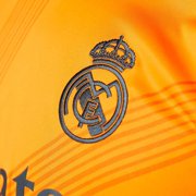 adidas Real Madrid Men’s Long Sleeve Stadium Away Jersey 2024/25 (US, Alpha, XX-Large, Regular, Regular, Crew Orange)