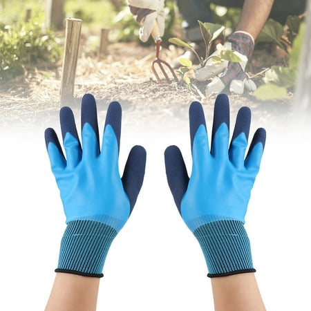Herwey 2 Pair Agriculture Garden Working Protective Gloves Non-Slip