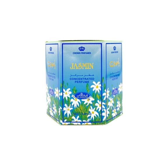 Jasmin - 6ml (.2oz) Roll-on Perfume Oil by Al-Rehab (Box of 6)