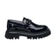 thumbnail image 2 of Zapatos Para Niñas Casuales Escolares Tipo Mocasín Charol Negro 131N13 negro 18 Incógnita 131A13, 2 of 7