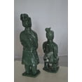 thumbnail image 5 of Pair of Japanese Warriors Made of Jade -  Size: 6"L x 5"W x 17"H., 5 of 8