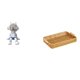 thumbnail image 1 of Escultura De Astronauta Tejida, Cesta De Frutas Decorativa, Adorno Para Estantería, Entrada, Sala De Estar, Hogar, Escritorio, Placa Decorativa, 1 of 8