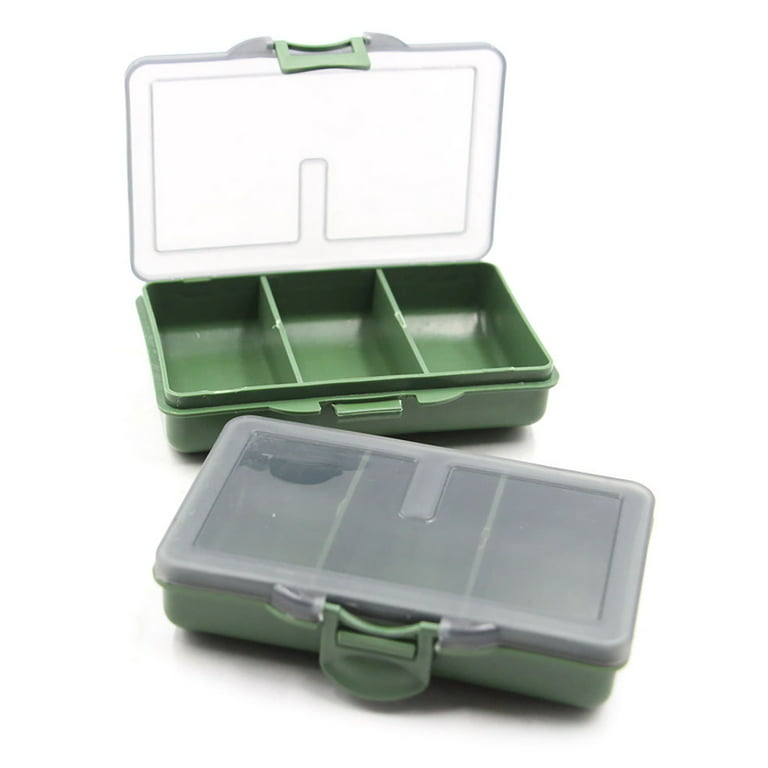Buckle Closure Clear Cover Lightweight Fishing Tackle Box, 52% OFF