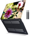 thumbnail image 5 of Hard Protective Shell Case Cover Only Compatible MacBook Air 13.6" 2022.0 A2681 m2 Cable Tie, Flower 0004, 5 of 5